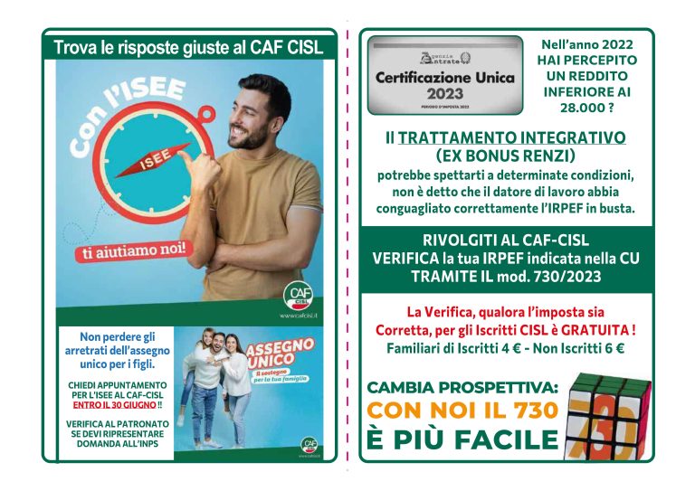 Caf Cisl Ferrara