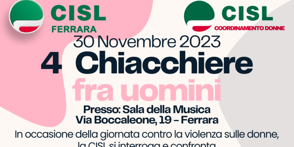 4Chiacchiere fra Uomini banner